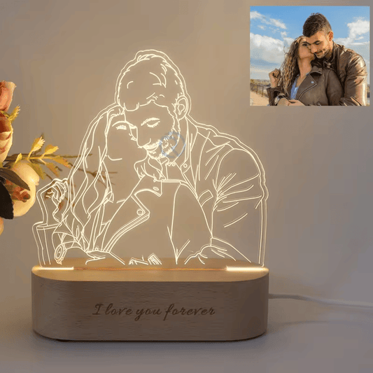 Personalized Valentines Day Gift Photo 3D